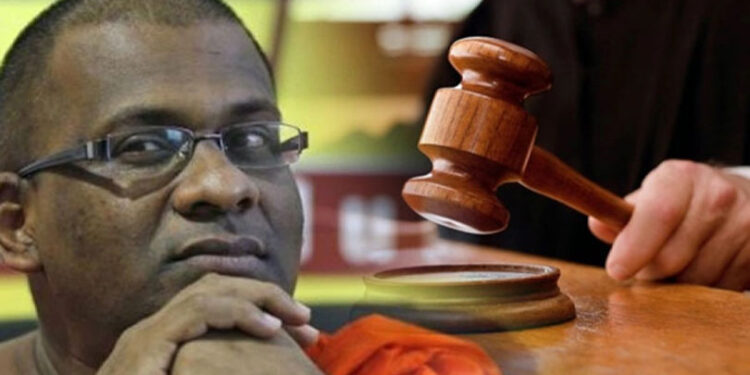 Warrant Issued for Bodu Bala Sena Leader Gnanasara Thero for Alleged Insult to Islam and Religious Disharmony