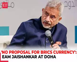 India Rules Out De-Dollarisation and BRICS Currency Proposal: EAM Jaishankar at Doha Forum 2024