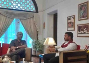 India-Sri Lanka Relations Strengthened in Meeting Between High Commissioner Santosh Jha and Namal Rajapaksa