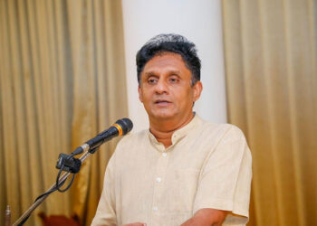 Sajith Premadasa Challenges Aswesuma Beneficiary Selection at ‘Budgeting for the Future’ Forum