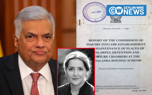 Frances Harrison Releases Batalanda Commission Report Online, Contradicting Ranil Wickremesinghe’s Denial