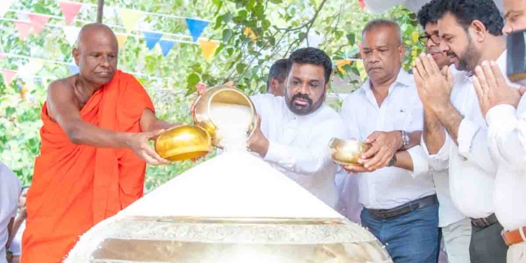 President Anura Kumara Dissanayake Leads 58th National New Rice Festival at Jaya Sri Maha Bodhi