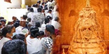 Over 80,000 Devotees Gather in Kandy for Siri Dalada Wandana Ceremony