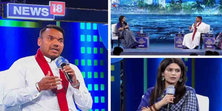 Namal Rajapaksa Addresses ‘Emerging India 2025’ Summit in New Delhi