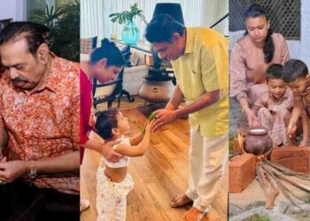 Sri Lankan Political Leaders Celebrate New Year with Traditional Festivities