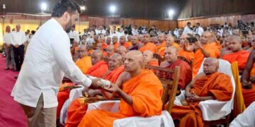 Sri Lanka’s 2025 State Vesak Festival Begins in Nuwara Eliya with Presidential and Religious Leadership