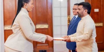 Seven New Ambassadors Present Credentials to President Anura Kumara Dissanayake in Sri Lanka