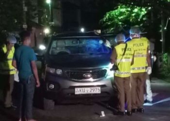 Shooting Targeted at Former National Lotteries Board Executive Director in Narahenpita