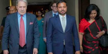 New Zealand Deputy PM Winston Peters Arrives in Sri Lanka for Official Visit