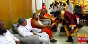 Unexpected Mishap as Ranjan Jayalal Assumes Office as Mayor of Kaduwela
