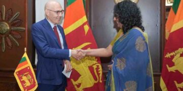 UN Human Rights Chief Volker Türk Meets Sri Lankan Prime Minister Harini Amarasuriya