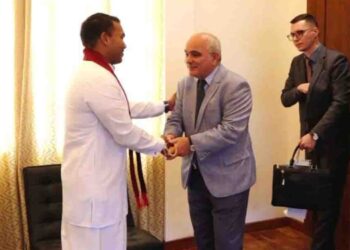 Russian Ambassador Meets Namal Rajapaksa to Discuss Political and Cultural Ties