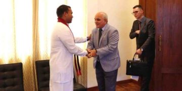 Russian Ambassador Meets Namal Rajapaksa to Discuss Political and Cultural Ties