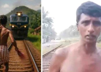 Brave Modara Resident Prevents Major Train Accident on Coastal Line