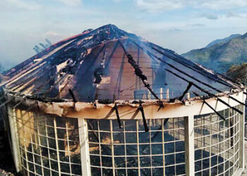 Blaze in Ella Continues, Destroys Cottage of Tourist Hotel