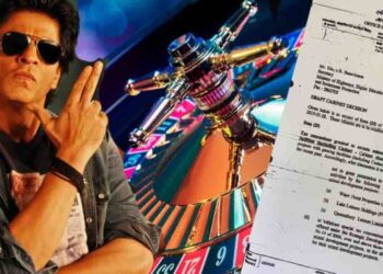 Maithri banned it! Who gave the license to the new casino where Shah Rukh is coming? Where is the cabinet paper? Will they pay the 45% tax?