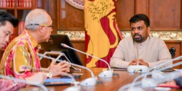 President Meets Australian, Canadian, and Malaysian High Commissioners at Presidential Secretariat