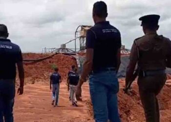 Walana Anti-Corruption Task Force Seizes Rs. 200M Illegal Ilmenite Mining Site in Wilpattu