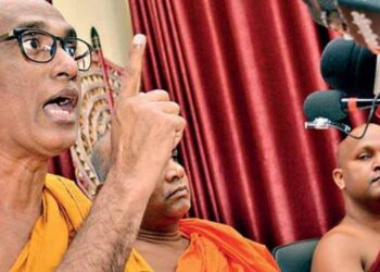 Venerable Athuraliye Rathana Thero Appears Before Nugegoda Magistrate’s Court