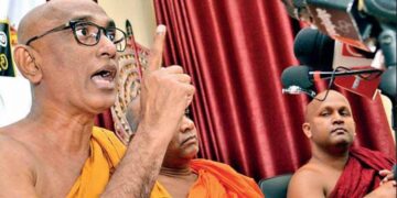 Venerable Athuraliye Rathana Thero Appears Before Nugegoda Magistrate’s Court