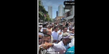 Opposition Leader Sajith Premadasa Arrives at Fort Court with SJB MPs
