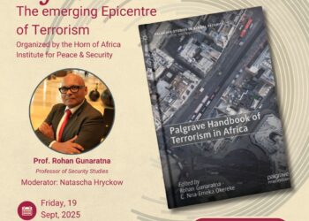 PeaceTalks by HoAIPS: Prof. Rohan Gunaratna to Discuss Africa’s Growing Terrorism Threat