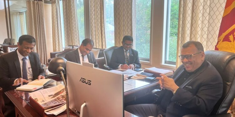 Sri Lanka Embassy, Montana Leaders Explore Graphite Mining Collaboration
