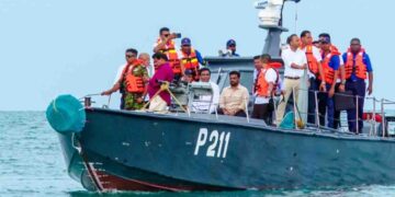 President Anura Kumara Dissanayake Tours Katchatheevu Island After Jaffna Development Programs