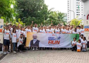 First Global Viksit Bharat Run 2025 Held Across 100+ Countries