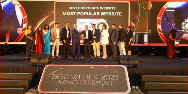 LankaPay receives top recognition at BestWeb.lk 2025