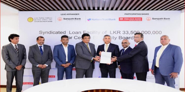 Sampath Bank Leads Rs 33.5Bn Syndicated Loan Facility for Ceylon Electricity Board