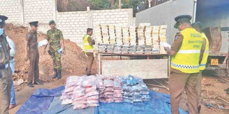 Sri Lanka Police Seize Record Drug Haul Linked to Politician’s Brother and Underworld Figures