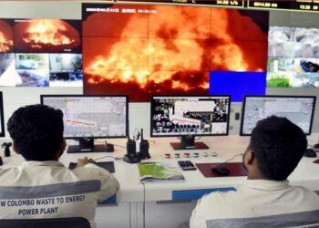 Rs. 278.82 Million Worth of Smuggled Foreign Cigarettes Destroyed at Muthurajawela Power Plant