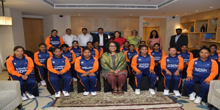 Indian Women’s Cricket Team for the Blind Meets Sri Lankan PM Harini Amarasuriya Ahead of Historic T20 World Cup