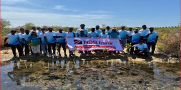 NDB Volunteers Support Mangrove Conservation Efforts at Anawilundawa