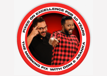 The Morning Fix with Dom and Asanka, Sri Lanka’s longest-running English radio duo, proudly marks an extraordinary milestone — 10 years on air.