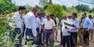Minister Bimal Ratnayake Explores Mult-Nodal Cargo and Warehousing Hub in Veyangoda