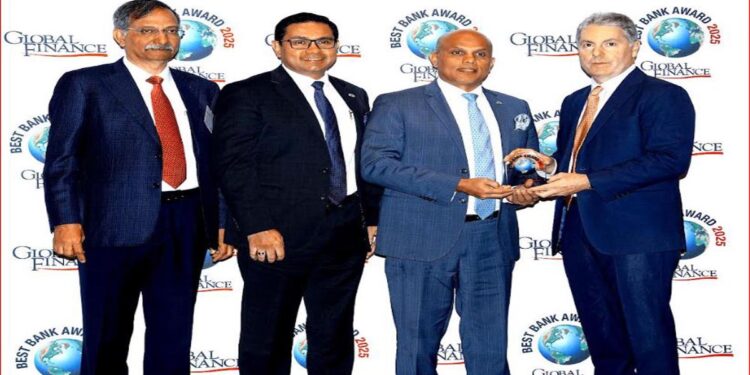 ComBank receives Global Finance ‘Best Bank’ award in Washington DC