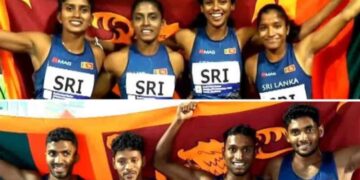 Sri Lanka Finishes Second at South Asian Senior Athletics Championships 2025 in India