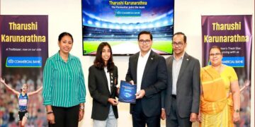 Tharushi Karunarathna sprints ahead with ComBank