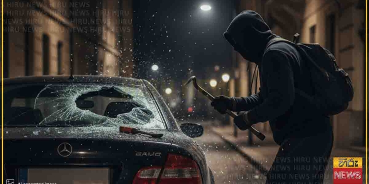 Theft of Property Worth Rs. 865,000 from Medical Student’s Car Near Colombo Medical Faculty