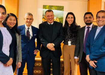 Ambassador Mahinda Samarasinghe Meets U.S. Assistant Secretary for South and Central Asian Affairs