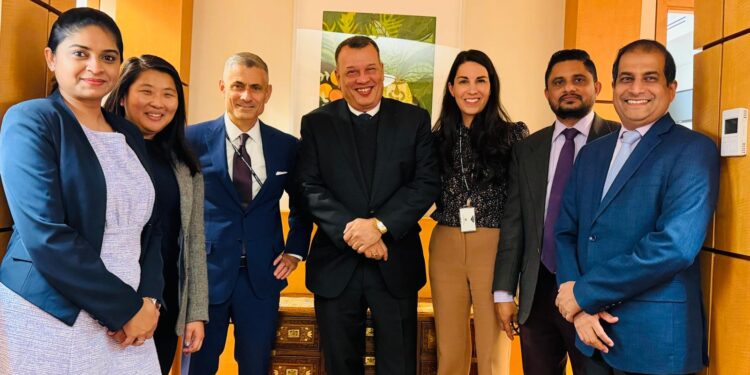 Ambassador Mahinda Samarasinghe Meets U.S. Assistant Secretary for South and Central Asian Affairs
