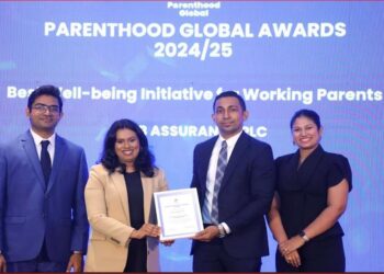 HNB Assurance Recognized with the Best Well-being Initiative for Working Parents at the Parent-Inclusive Workplace Summit 2025