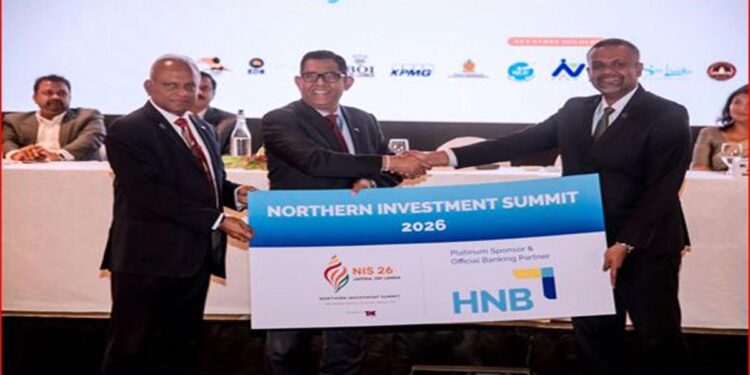 HNB joins as Principal Sponsor of the Northern Investment Summit 2026 to boost growth in North