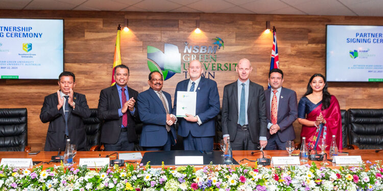 Southern Cross University & NSBM Green University Partner to Offer Australian Degrees in Sri Lanka