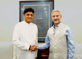 Sajith Premadasa Meets Dr. Jaishankar in New Delhi; Focus on Trade, Energy, and Regional Security