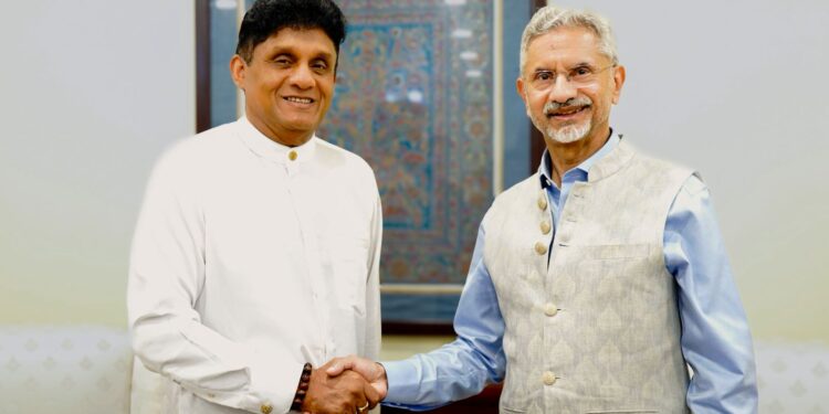 Sajith Premadasa Meets Dr. Jaishankar in New Delhi; Focus on Trade, Energy, and Regional Security