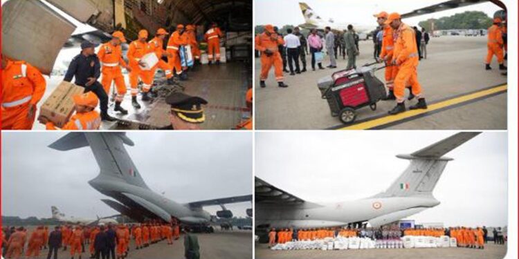 Another aircraft landed in Colombo with Indian relief