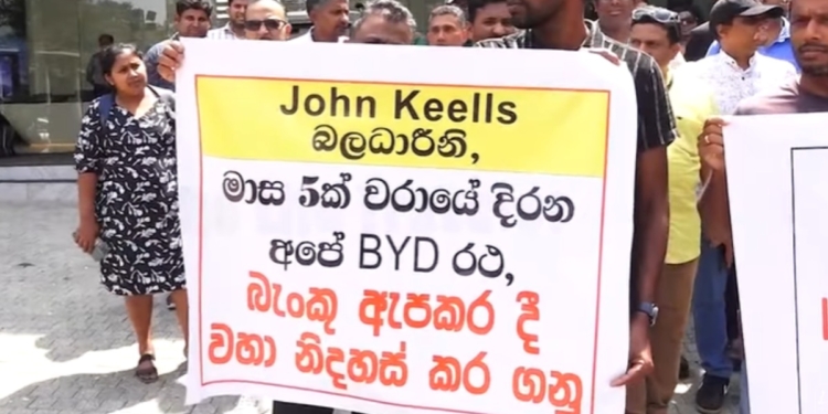 Customers Protest John Keells Over Delayed BYD Vehicle Deliveries Stuck at Port for Months